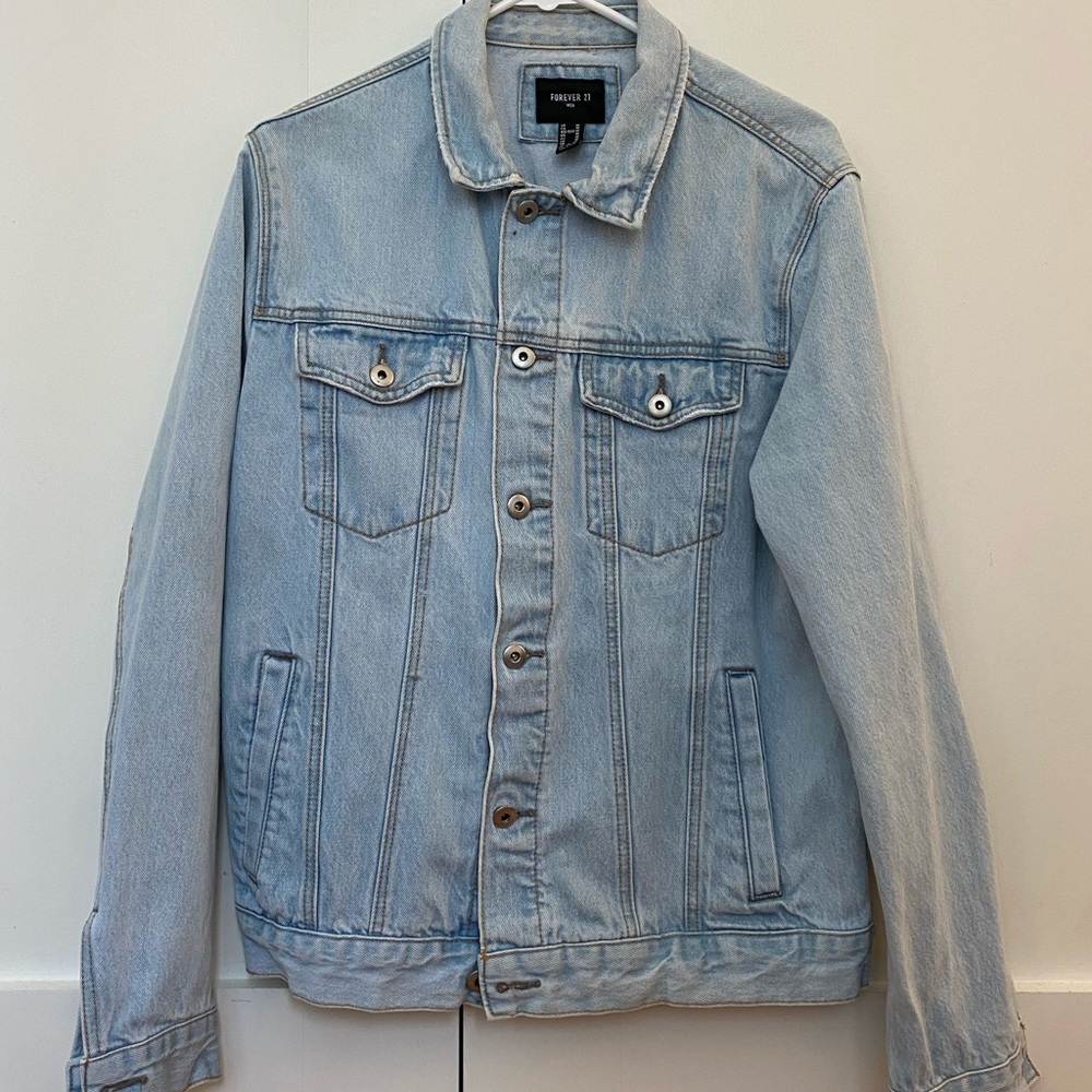Forever 21 Light Denim Jean Jacket